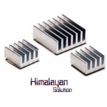 Raspberry Pi Aluminium Heatsink Set for Raspberry Pi 4 / Pi 3 / Pi 2 (3 Pieces)